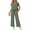 Floral Ink Green, variant on 2 Piece Sets for Women Summer Matching Lounge Sets Casual Airport Travel Vacation Outfits