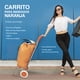 thumbnail image 5 of Carrito de Mandado Idea Nuova Naranja Plegable Reforzado, 5 of 5