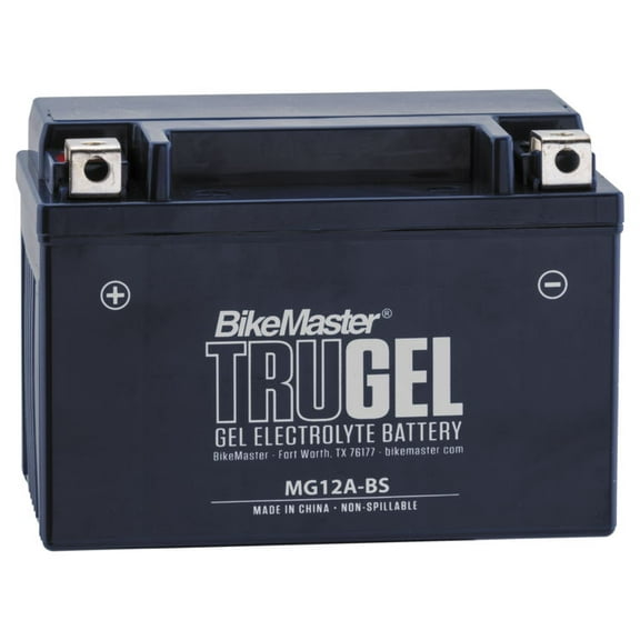 BikeMaster TruGel Battery MG12A-BS for Suzuki GSX-R750 2000-2017