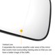 thumbnail image 4 of Reemplazo de vidrio del espejo retrovisor derecho para Opel y Vauxhall Mokka X con calefacción, 4 of 6