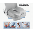 thumbnail image 3 of Almohada Lumbar Ortopédica Con Memoria Y Cojín Para El Coxis, 3 of 4