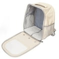 thumbnail image 3 of Cat Bubble Travel Bag, Breathable Comfortable Large Capacity Cat Backpack PU Multipurpose  For Pets For Cycling For Camping, 3 of 8