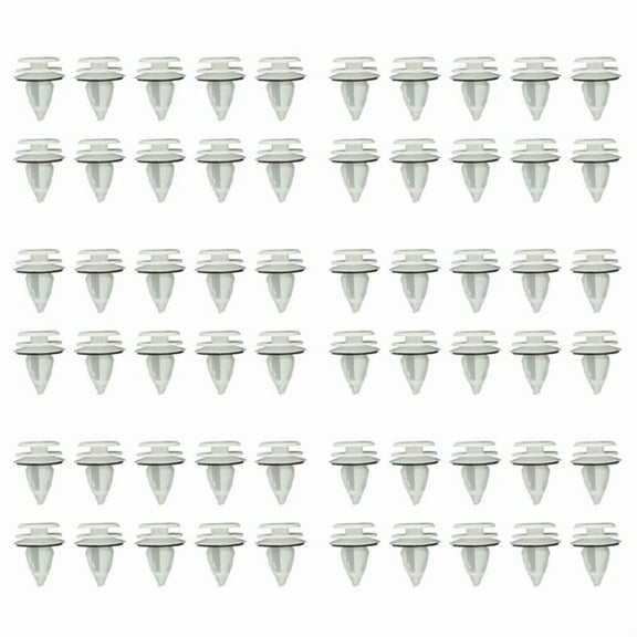 60Pcs Universal Plastic Car Auto Interior Door Trim Clips Card Door Panel Clips