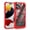 Red, variant on Allytechgroup Magnetic Case for iPhone Air, Slim Protective Rugged Support Wireless Charging Anti-Scratch Non-Slip Shockproof Back Cover Bumper for iPhone Air, Black