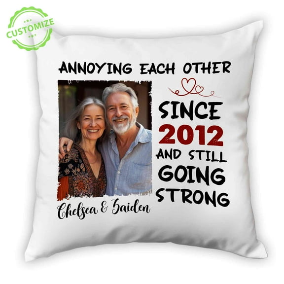 Customizaholic Custom Pillow, Custom Name Pillow, Customized Pillows With Photos, Personalized Throw Pillows, Customizable Pillow, Couple Pillow, Personalized Pillows, Photo Pillows Customized