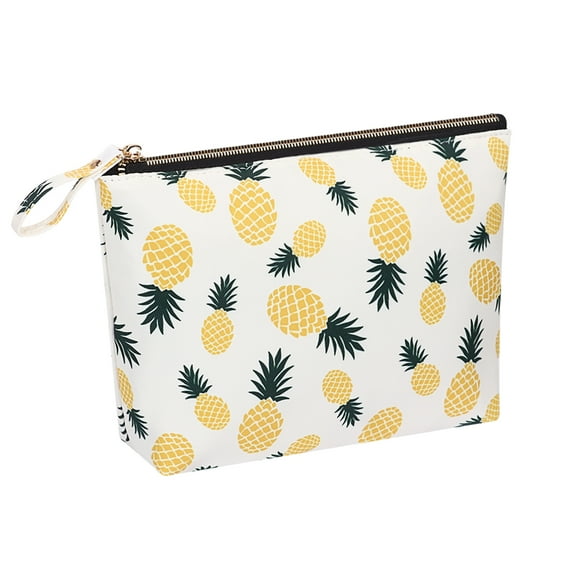 HAWEE Makeup Bags for Women Pineapple Multi-functional Travel Accessories Organizer Pouch Gift