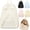 White, variant on Spacious Angel Wings Backpack, Lightweight Waterproof Nylon Travel Bag Multi-Pocket No pendant