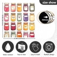 thumbnail image 5 of Yayeee Magnetic Dishwasher Cover for The Front Decoration Home Kitchen Machine Sticker Protector, Colorful Jam Jars, 5 of 6