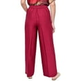 thumbnail image 2 of DKNY womens  Pull-On Drawstring Pant, l, Red, 2 of 3