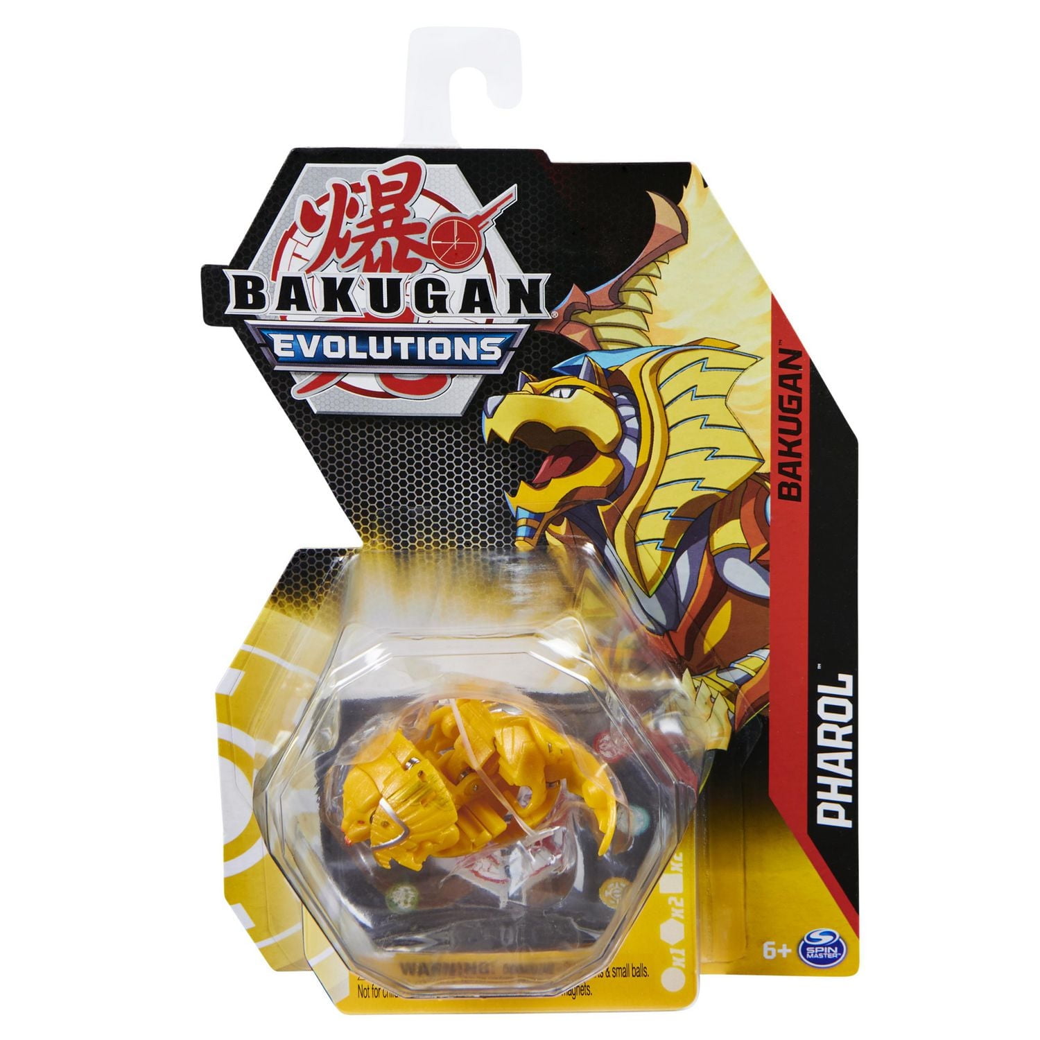 Bakugan Evolutions, Pharol, 2-inch Tall Collectible Action Figure and Trading Card, Kids Toys for Boys, Ages 6 and Up