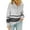 Gray, variant on Vedolay Fall Sweater Women's Crewneck Oversized Pullover 2023 Fall Cable Knit Long Sleeve Sweaters,Khaki M