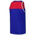 thumbnail image 3 of Men's Mitchell & Ness Royal/Red New England Patriots  Heritage Colorblock Tank Top, 3 of 3