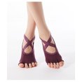 thumbnail image 4 of Calcetines de yoga antideslizantes con empuñaduras para pilates, ballet, barra, descalzo, calcetines antideslizantes de hospital para mujeres y hombres XianweiShao 8390611993580, 4 of 4
