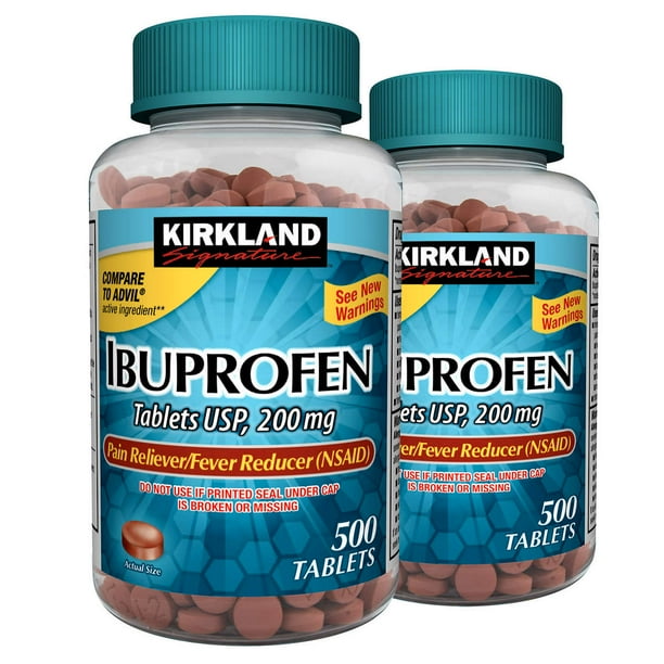 Kirkland Signature Ibuprofen, 200 mg., 1,000 Tablets