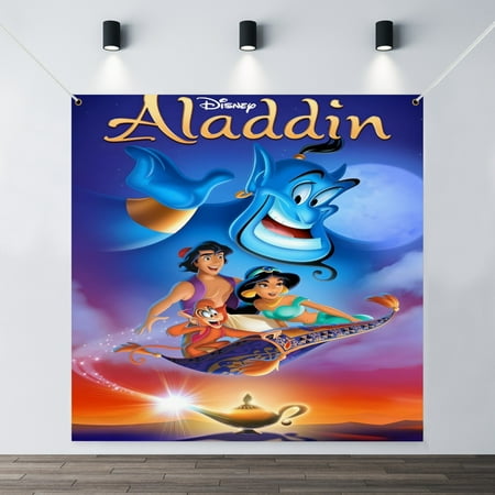 The Aladdin holiday banner is perfect for adding festive cheer.35.43x35.43in（90x90cm）