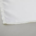 thumbnail image 5 of ANMINY Satin Sheets Full Silk Sheets White Bed Sheet Set Deep Pocket Bed Flat Fitted Sheet, 4-Pieces, 5 of 10