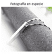 thumbnail image 5 of Collar Acero Inoxidable Dije Rectangular Hombre y Mujer 2 pzs negro/plata, 5 of 5