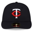 thumbnail image 2 of Men's New Era  Navy Minnesota Twins 2023 Authentic Collection Low Profile  Home 59FIFTY Fitted Hat, 2 of 6