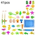 thumbnail image 2 of Magnetic Fishing Game Fish Model Kit Pretend Play Children Early Learning Toy, 2 of 7