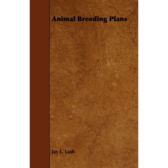 Animal Breeding Plans, (Paperback)