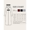thumbnail image 7 of Robes for Women, LOFIR Womens Hooded Plush Robe Zip up Front Long Fleece Bathobe for Women with Pocket, House Coat Moomoo Nightgowns Loungewear Sleepwear for Elderly Women Gift,  (S/M, Light Gray), 7 of 7