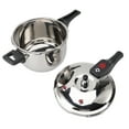 thumbnail image 1 of Stainless Steel Pressure Cooker, 2/3/4/5/6L Pressure Canner, Thickened Non Stick Pressure Cooker,  Devices, Gas & Induction Compatible, Ergonomic Handle  Hand System, 1 of 8