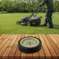 thumbnail image 2 of 1pcs Roue de Tondeuse à Gazon pour Tondeuse à Main Efficace avec Roue Universelle de Haute Qualité Outils de Jardin Accessoires, 1 x Roue, 2 of 8