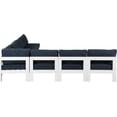 thumbnail image 4 of Meridian Furniture Nizuc Sectionnel Modulaire de Patio Extérieur Bleu Marine, 4 of 9