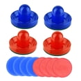 thumbnail image 1 of QualitChoice Pousseurs et Rondelles de Air Hockey Palettes de Air Hockey pour Hockey de Table à Domicile Style Familial E Style E, 1 of 5