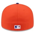thumbnail image 4 of Men's New Era  Orange/Royal New York Mets 2026 Spring Training 59FIFTY Fitted Hat, 4 of 5