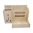 thumbnail image 1 of Almencla Rabbits Wooden Hay Racks Sturdy Wooden Grass Dispenser for Chinchilla Hedgehog without kettle, 1 of 8