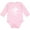 AD-Pink, variant on Inktastic My First Valentine's Day with White Heart and Arrow Boys or Girls Long Sleeve Baby Bodysuit