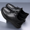 thumbnail image 2 of Men's with Soft Sole Flat Shoes Casual Dress Shoes, 2 of 6
