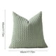 thumbnail image 3 of Soft Weave Pillowcases Standard Size Breathable Face Friendly Pillow Shams Decorative Weave Pillow Case Covers, 3 of 6