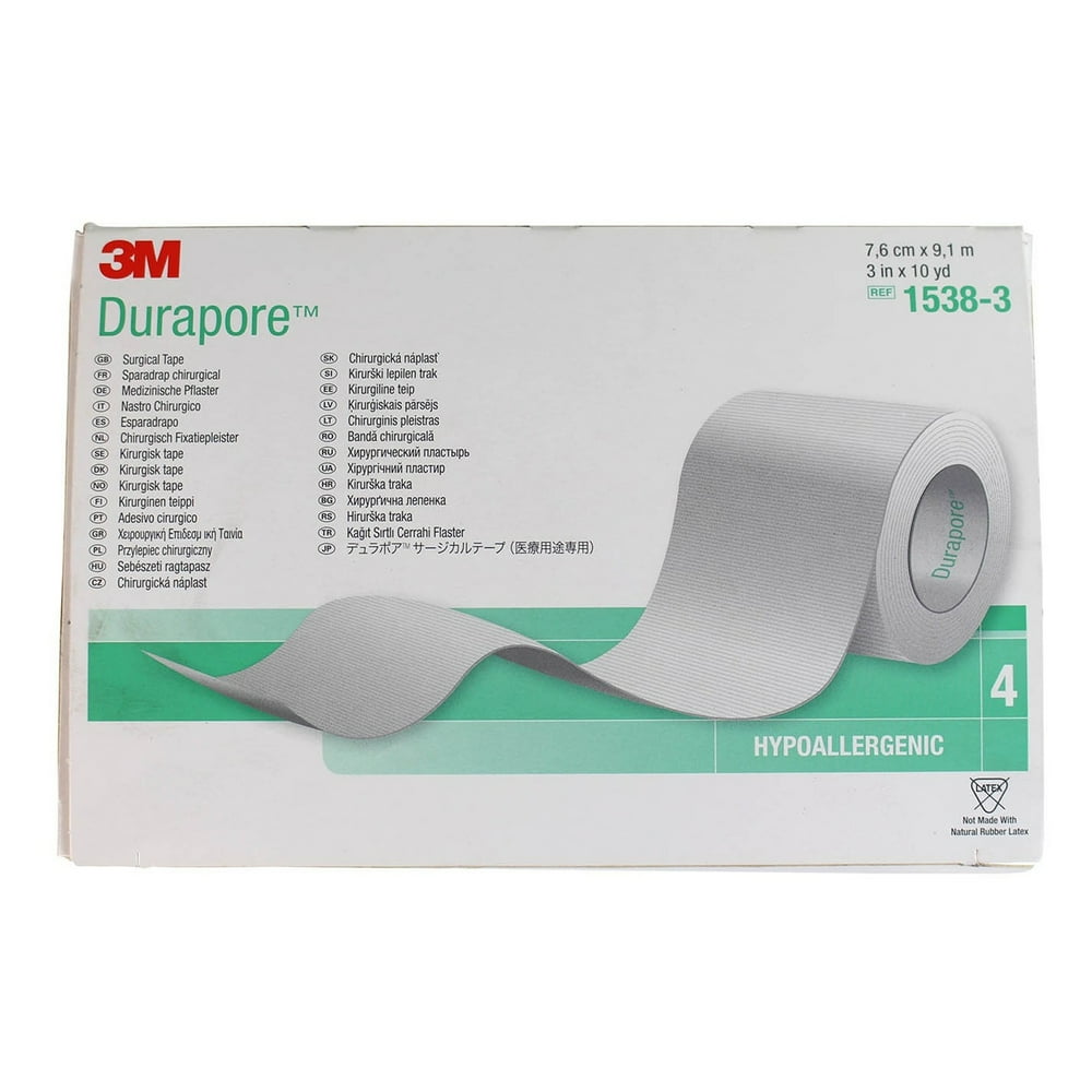 3M Durapore Surgical Tape , s, Rolls/