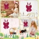 thumbnail image 5 of Uuiauoio Easter Bunny Ear Bow Pendant, Holiday Party and Home Decoration for Easter, Festive Hanging Ornament for Door and Wall, Reusable Seasonal Decor, 5 of 6
