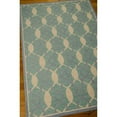 thumbnail image 4 of Nourison Marina Aqua Area Rug, 4 of 5