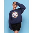 thumbnail image 2 of Folklorica Collection Sweatshirt Women -June Erica Vess Designs, Female Small, 2 of 4