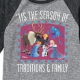 thumbnail image 3 of Frozen 2 - Tis The Season - Toddler And Youth Raglan Graphic T-Shirt, 3 of 5