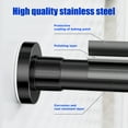 thumbnail image 6 of TITGIPE No Drill Spring Tension Shower Curtain Rod - 32-80" Adjustable, Rust-Resistant Stainless Steel, Anti-Skid Design for Bathroom/Closet, 6 of 8
