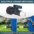 thumbnail image 7 of Rain Barrel Faucet Connector Kit, 3/4 Inch Thread Garden Hose Adapter, Ball Valve Spigot with Sealing Tape for Water Storage Tank, 7 of 7