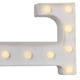 thumbnail image 3 of Ounissouiy Número 3D Visual LED Luz de noche Lámpara de escritorio Fiesta de cumpleaños Regalo para niños Iluminación y accesorios letra L Ounissouiy LED1555-12B, 3 of 5