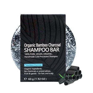 Shampooing en bois carbonisé de rotin Extrait de savon Shampoing en mousse Riche Nourriture Rafraîchissant Shampoi en bois d'omble carbonique de roton
