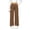 Coffee, variant on Besolor Yoga Pants for Girls Elastic High Waist Wide Leg Sweatpants Casual Loose Thin Teen Kids Loungewear Workout Trousers(14-15 Years,White)