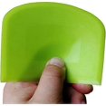 thumbnail image 5 of Bowl Spatula & Bench Scraper,Flexible Plastic Multipurpose Kitchen Pastry Cutter Tool,Food Scrappers for Bread Dough Baking Cake Fondant Icing,Set of, 5 of 5