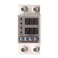thumbnail image 1 of Automatic Reset Under Voltage Protector Switch LED Adjusting Digital Display Overvoltage Voltage Protector ZY 63A 2P, 1 of 7