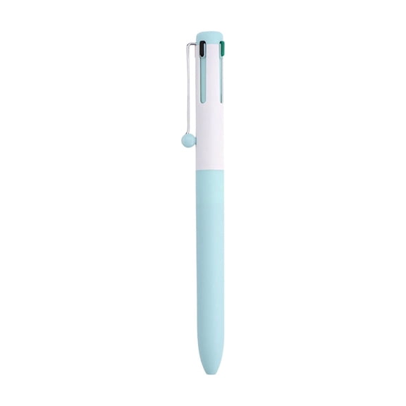 4-Color Gel Pen with Push-Button Mechanism, 0.5mm Fine Tip for Smooth Writing, Multi-Color Ink for Notes and Planning