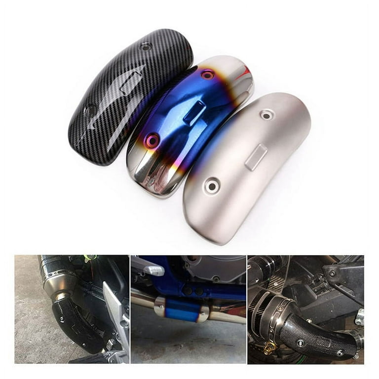 Universal Motorcycle Exhaust Muffler Pipe Leg Protector Heat Cover