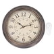 thumbnail image 2 of Reloj De Pared Vintage Con Números Arábigos Grandes, Movimiento Silencioso, Reloj Decorativo Redondo De 12 Pulgadas Con Movimiento De Cuarzo De Primera, 2 of 7