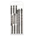 thumbnail image 6 of Unique Bargains 8pack Titanium Masonry Drill Bit Set, 3mm to 12mm Concrete Drill Bit Ceramic Drill Bit with 1/4' Hex Shank, 6 of 6